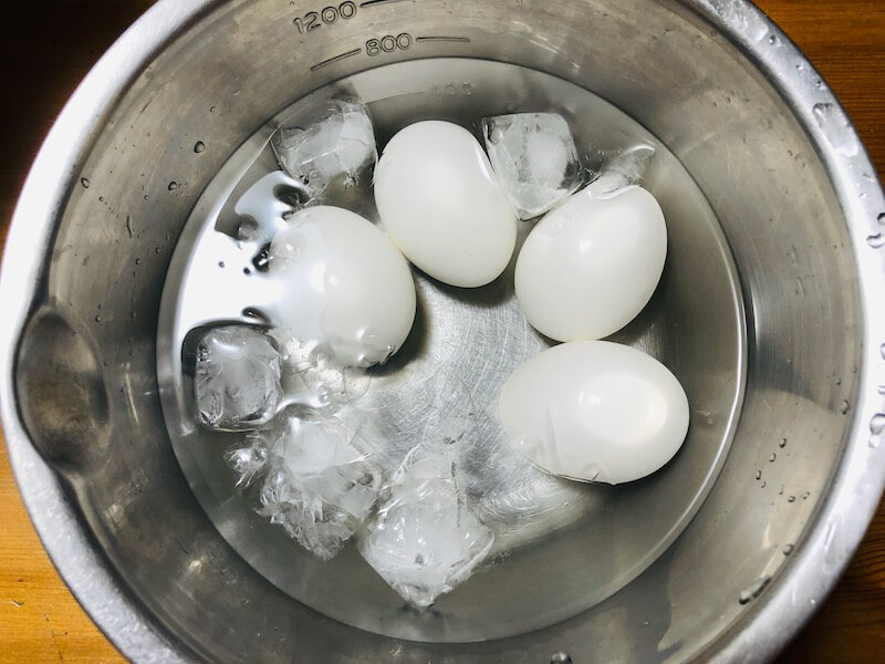 大同電鍋の口コミレビュー　卵3
