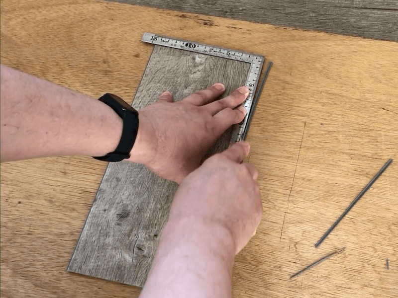 床材定規を作る